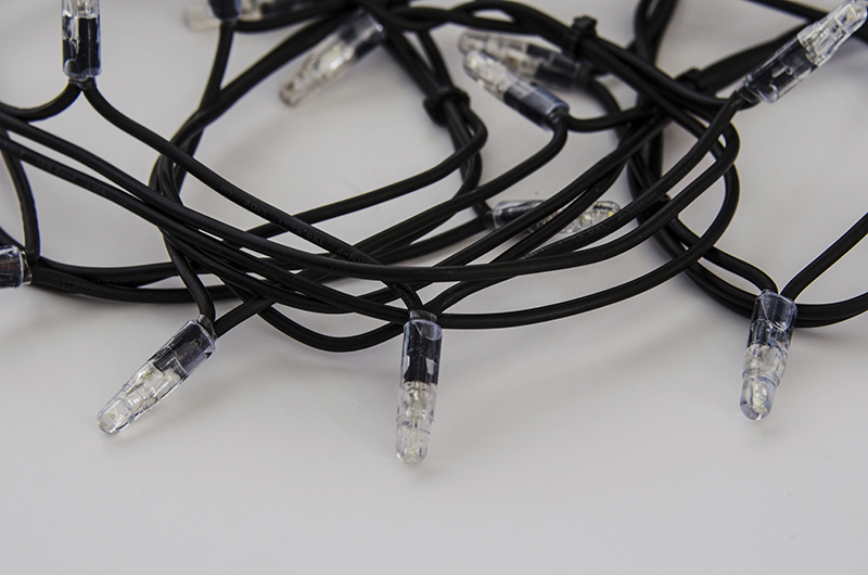 Světelný řetěz LEDPLR-F-200 bílá+teplá bílá/čk 20m, 200 LED