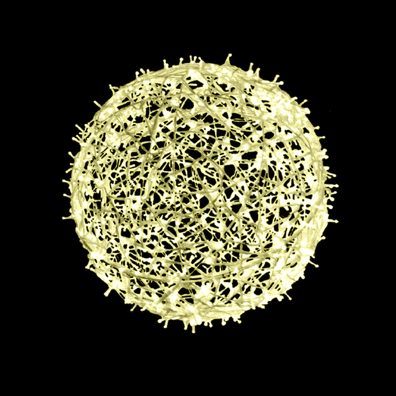 LED koule venkovní 140 cm