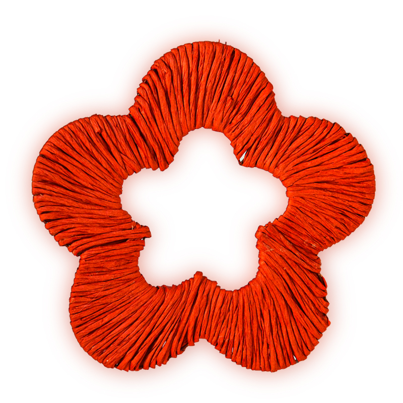 Papírová kytka B98415 - 20 cm