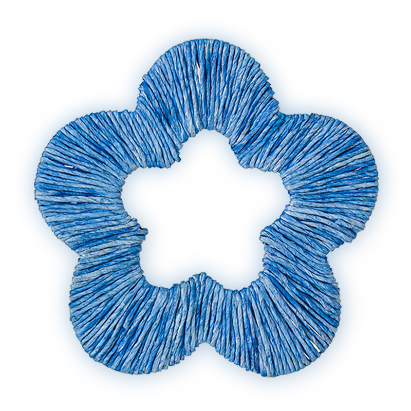 Papírová kytka B98415 - 25 cm