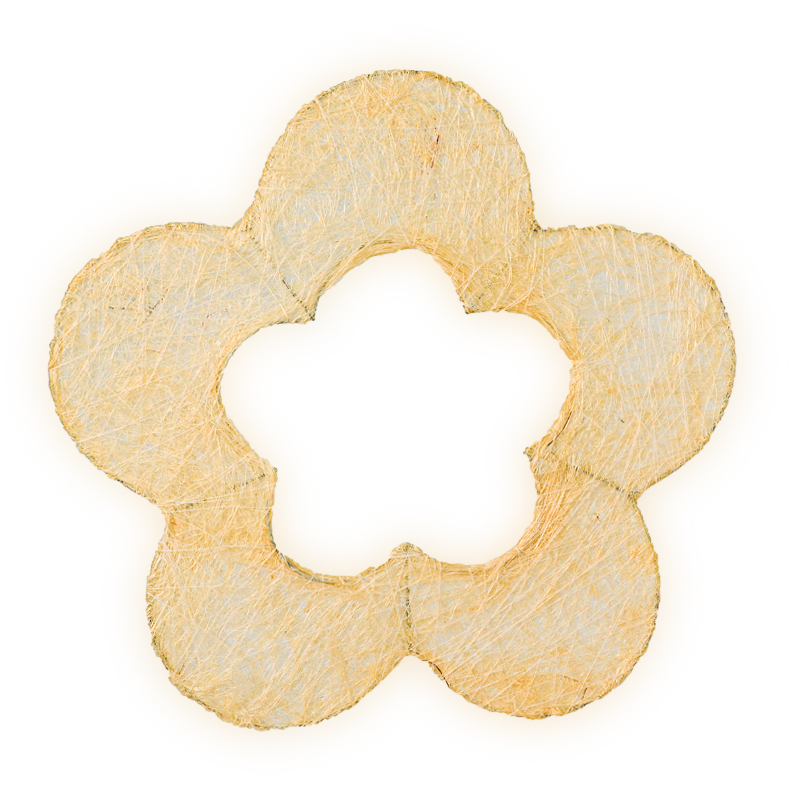 Sisalová kytka B54912 - 35 cm