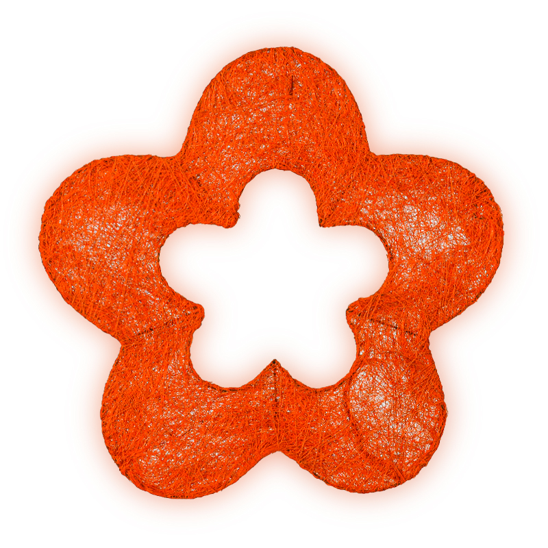 Sisalová kytka B54912 - 35 cm