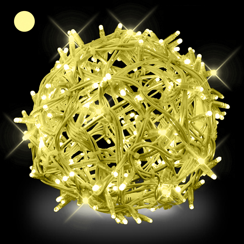 LED sada na strom OS-LED koule 28 cm romantic - 10 ks, rozteč 5 m