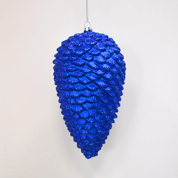 Šiška borová - modrá - 18 cm