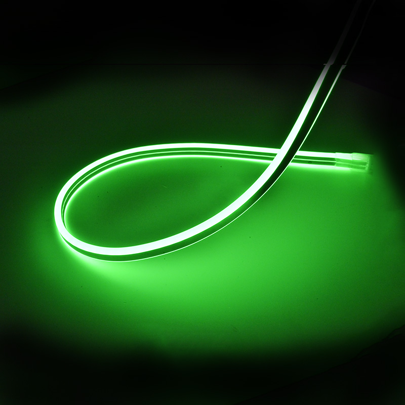 Světelný kabel DSN-FX-FCB-2835-240V-50M-Neon flex mini double - zelená
