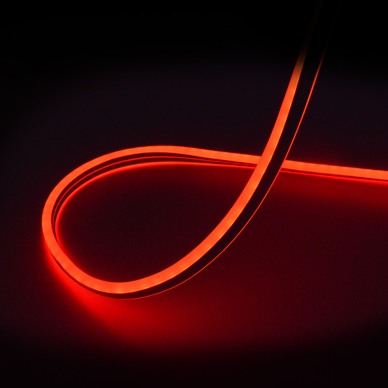 Světelný kabel DSN-FX-FCB-2835-240V-50M-Neon flex mini double - červená