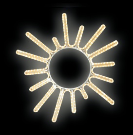 Světelný Dekor LED 5012 - 98x104cm