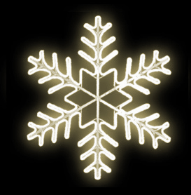 Světelný Dekor vločka LED 5061 - 103 x 90 cm