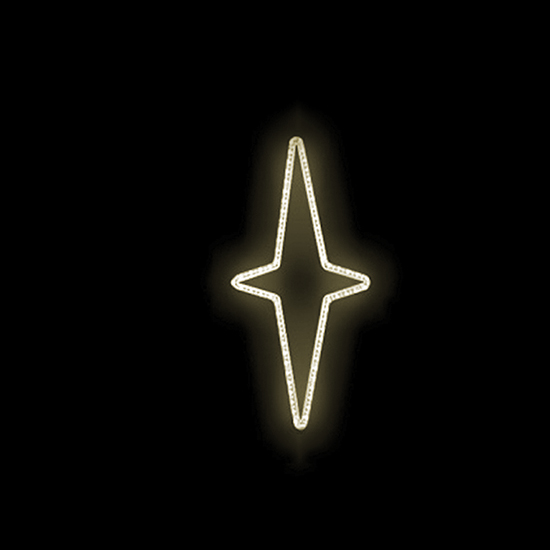 Světelný Dekor LED 5583 - 81x38cm