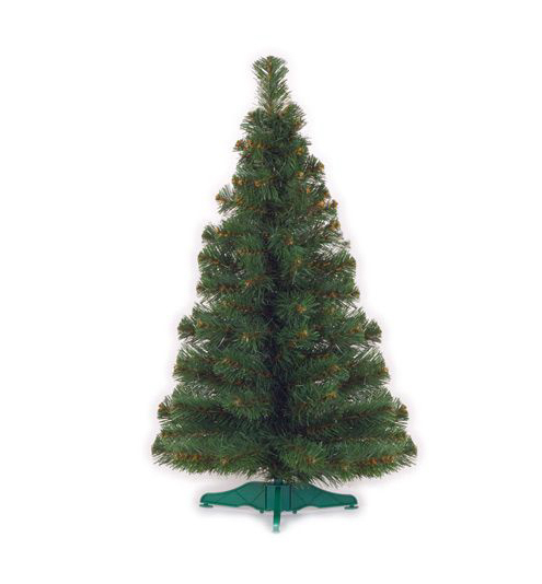 Malý vánoční stromeček 45 cm z PVC MK 45 SO zelený