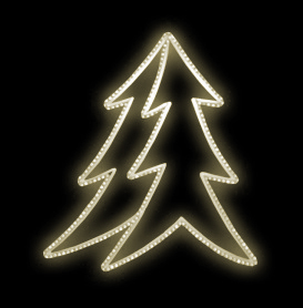 Světelný Dekor LED 5141 - 144x130cm