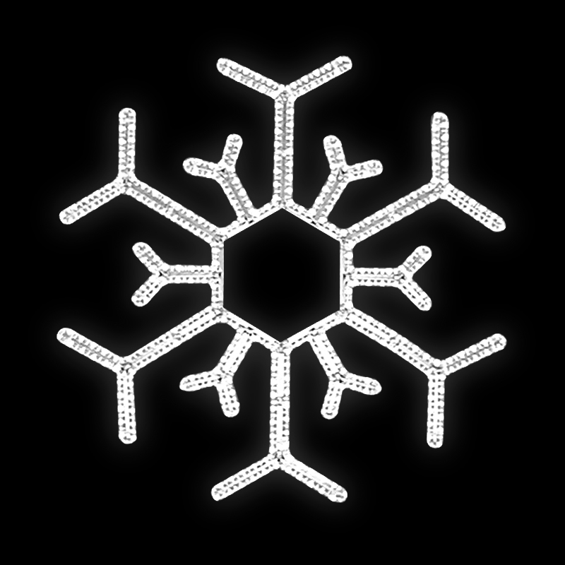 Světelný Dekor vločka LED 5481 - 93 x 93 cm