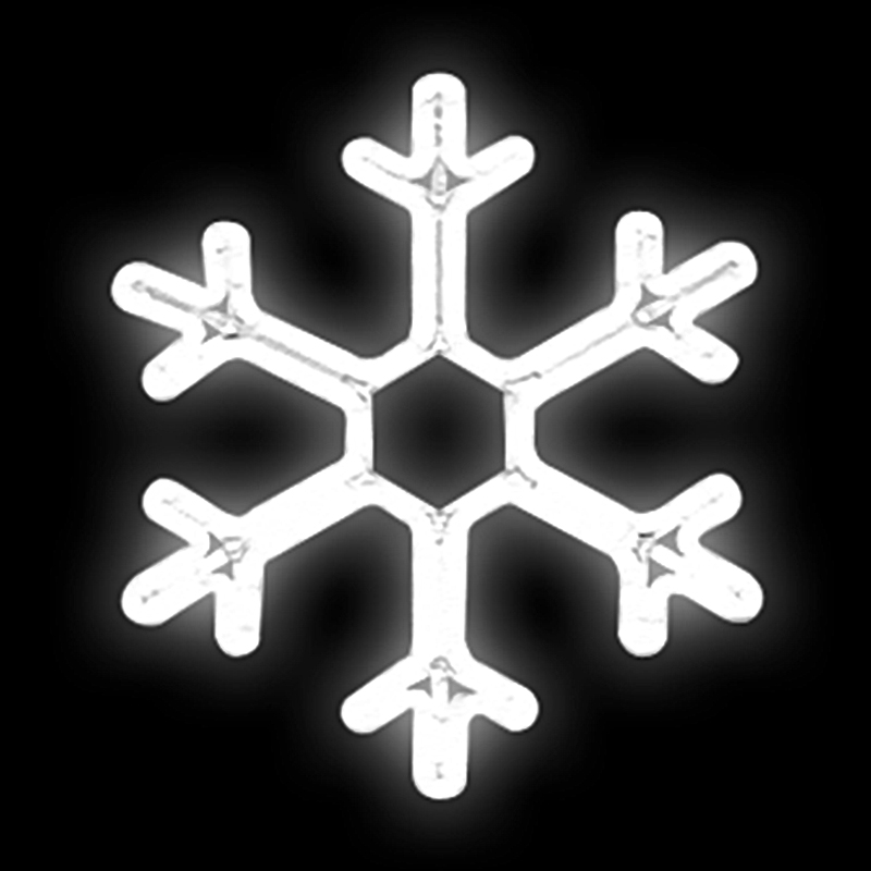 Světelný Dekor vločka LED 5533 - 55 x 50 cm