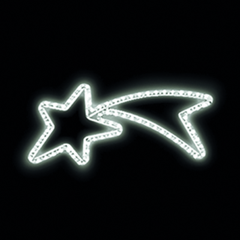 Světelná kometa LED 5633 - 27 x 63 cm