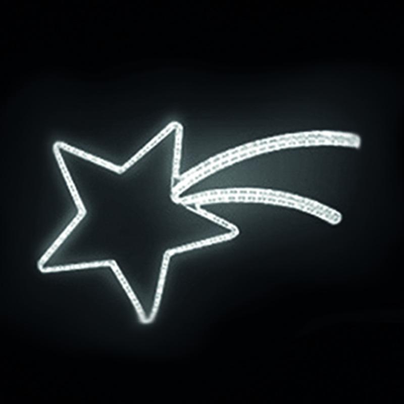 Světelná kometa LED 5642 - 57 x 96 cm