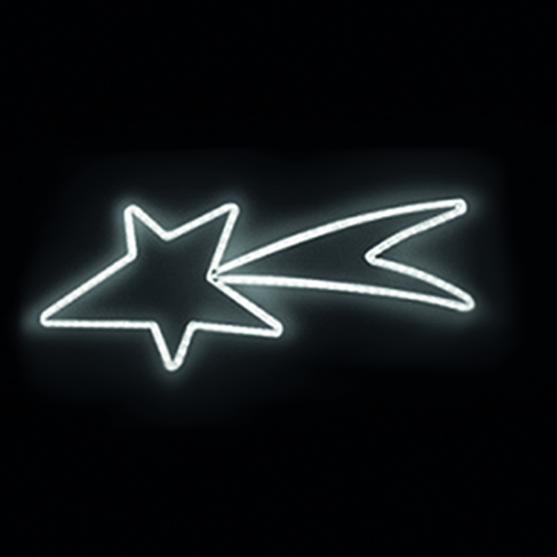Světelná kometa LED 5652 - 117x45cm