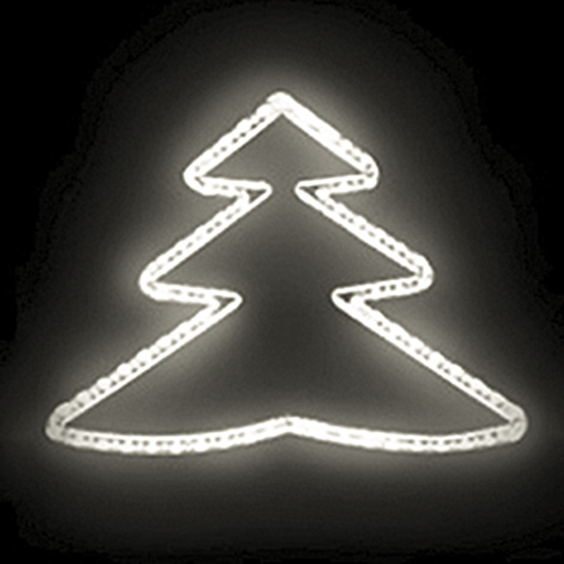 Světelný Dekor strom LED 5673 - 55 x 50 cm