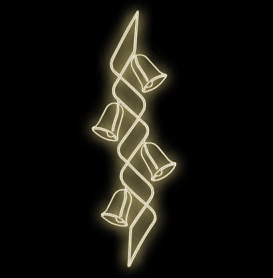 Světelný Dekor LED 5931 - 111x350cm