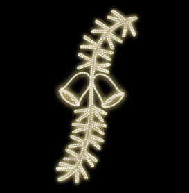 Světelný Dekor LED 5971 - 112x227cm