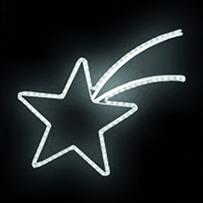 Světelná kometa LED 6093 - 78 x 70 cm