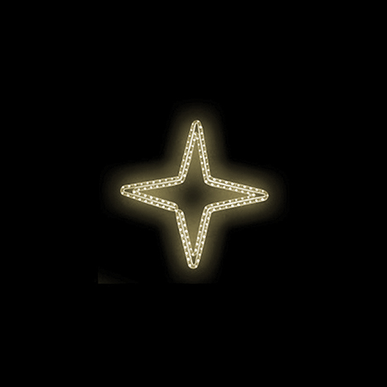 Světelný Dekor LED 6302 - 66x66cm