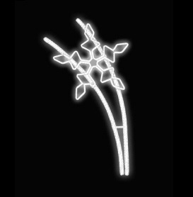 Světelný Dekor LED 6431 - 82x172cm