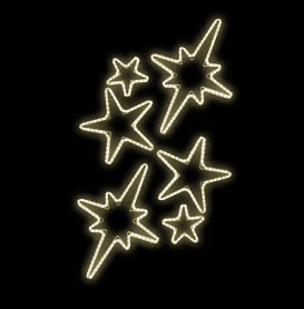 Světelný Dekor LED 6451 - 180x110cm