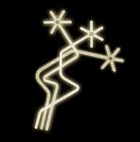 Světelný Dekor LED 6481 - 190x138cm