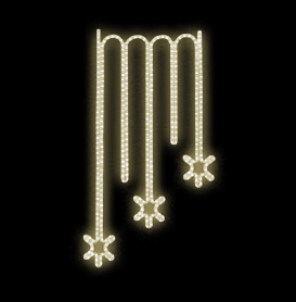 Světelný Dekor LED 6551 - 128x110cm