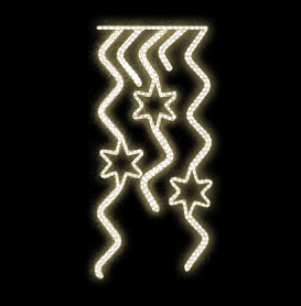 Světelný Dekor LED 6561 - 73x150cm