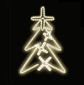 Světelný Dekor LED 6712 - 83x57cm