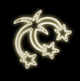 Světelný Dekor LED 6762 - 100x105cm