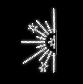 Světelný Dekor LED 6831 - 75x140cm