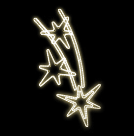 Světelný Dekor LED 6991 - 84x148cm