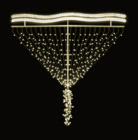 Světelný Dekor LED 7021 - 190x196cm