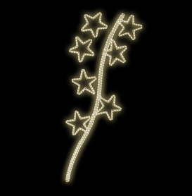 Světelný Dekor LED 7211 - 95x200cm