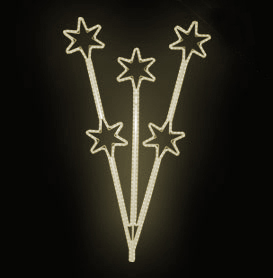 Světelný Dekor LED 7391 - 110x181cm