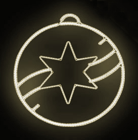 Světelný Dekor LED 7401 - 125x135cm