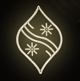 Světelný Dekor LED 7431 - 111x176cm