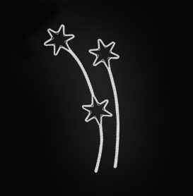 Světelný Dekor LED 7501 - 82x160cm