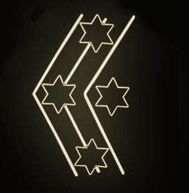 Světelný Dekor LED 7551 - 232x140cm