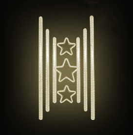 Světelný Dekor LED 7571 - 130x69cm