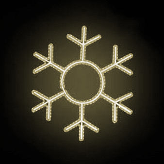 Světelný Dekor LED 7602 - 90 x 85 cm