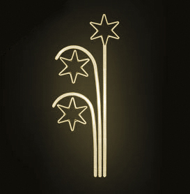 Světelný Dekor LED 7651 - 112x235cm