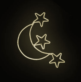 Světelný Dekor LED 7691 - 95x100cm