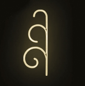 Světelný Dekor LED 7841 - 56x153cm