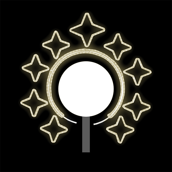 Světelný Dekor LED 8341 - 113x115cm