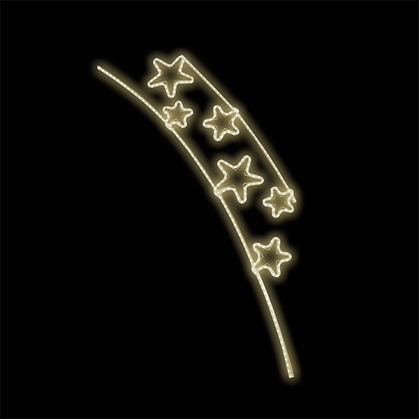 Světelný Dekor LED 8821 - 176x116cm