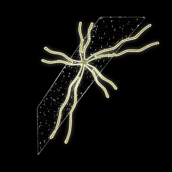 Světelný Dekor LED 8841 - 161x146cm