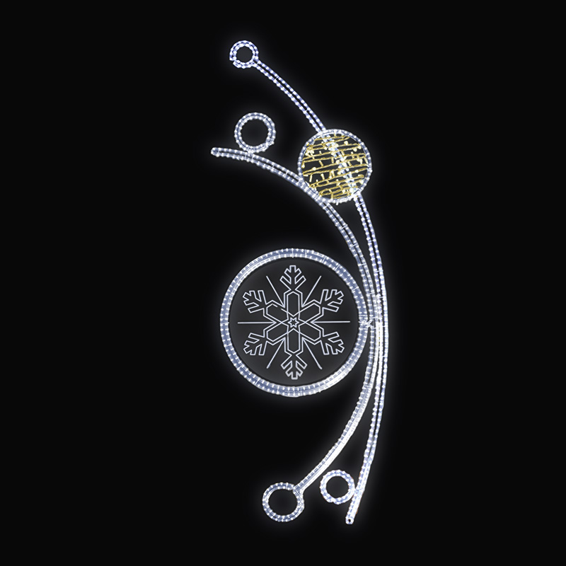 Světelný Dekor s plastovou vsadkou LED 1001 - 272 x 96cm